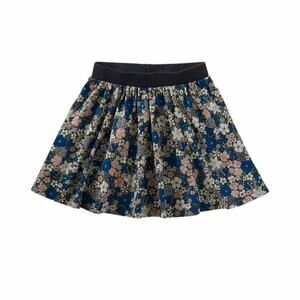 NEW Tea Collection Swedish Bouquet Twirl Skirt in Indigo Size 2